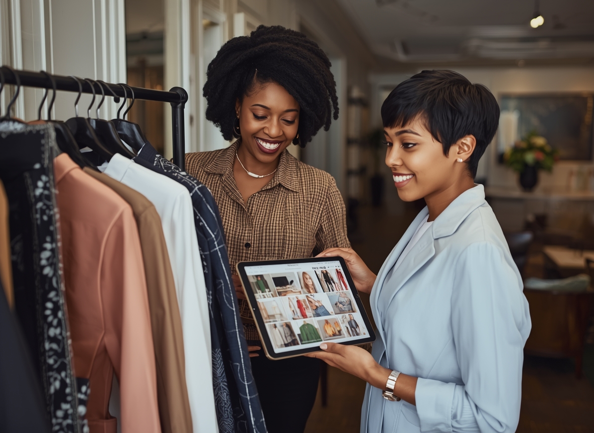 One-on-one personal style consulting session at Phunlaxxzyhloxex Auckland studio